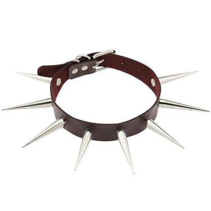 Big Long Spiked Choker