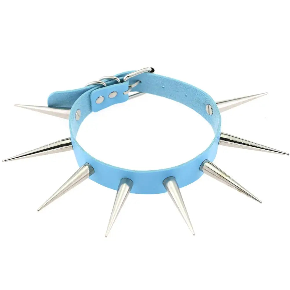 Big Long Spiked Choker