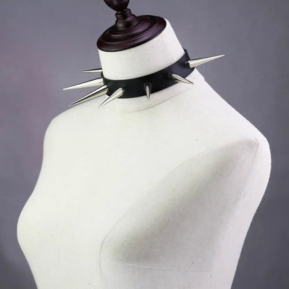 Big Long Spiked Choker