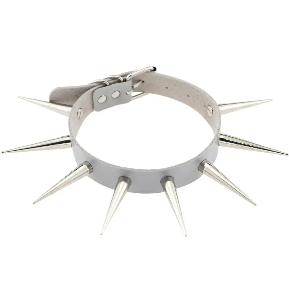 Big Long Spiked Choker