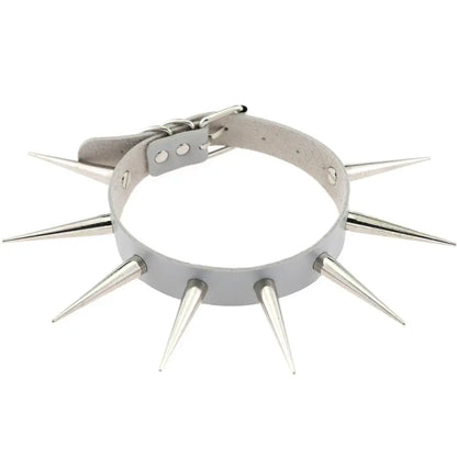 Big Long Spiked Choker