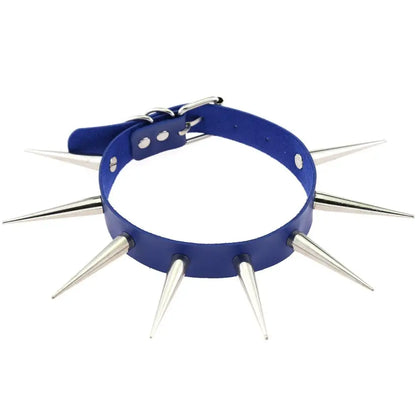 Big Long Spiked Choker