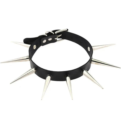 Big Long Spiked Choker