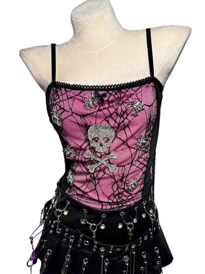 Spider Bow Halter Top