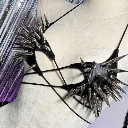 Spiked Goth Top