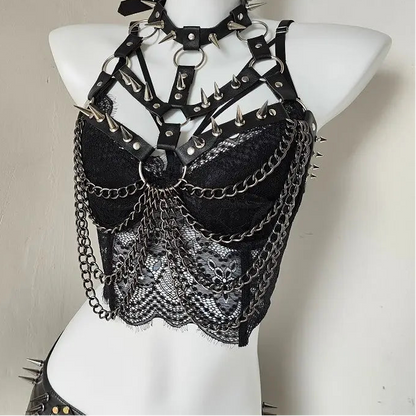 Spicy Set Laced-Top/Shorts