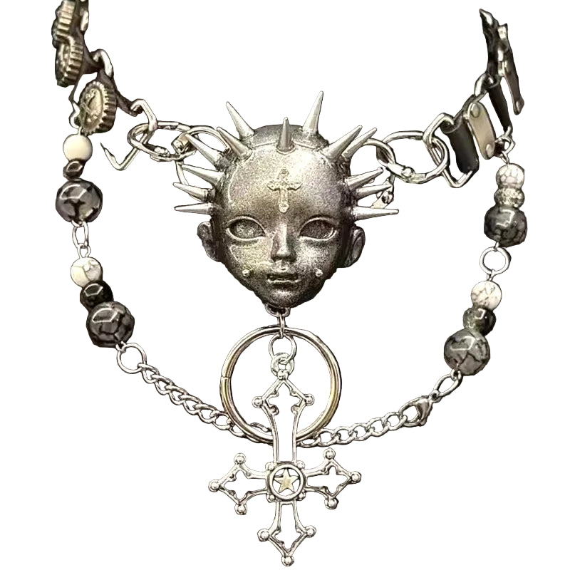 Crist And Anti Necklace