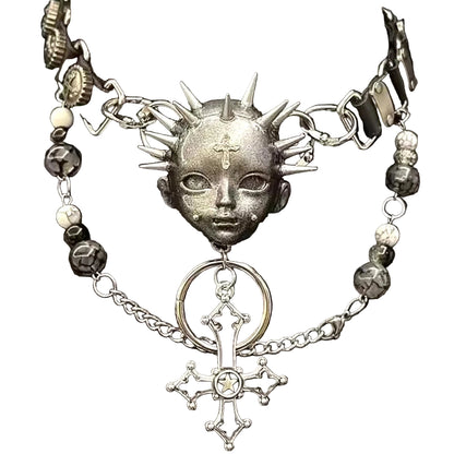 Crist And Anti Necklace