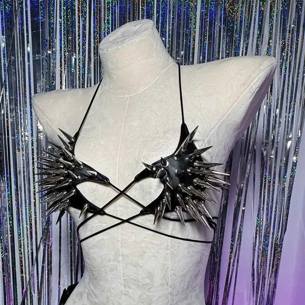 Spiked Goth Top