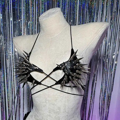 Spiked Goth Top