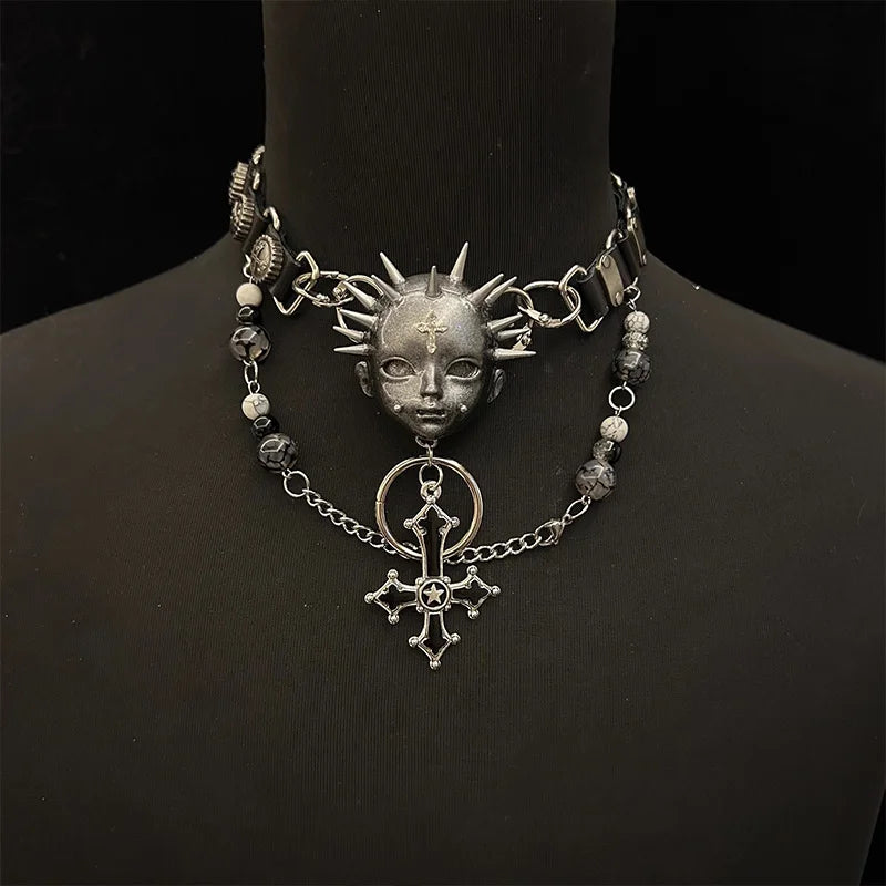 Crist And Anti Necklace