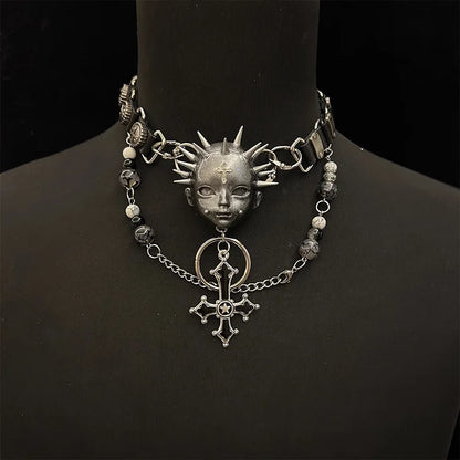 Crist And Anti Necklace