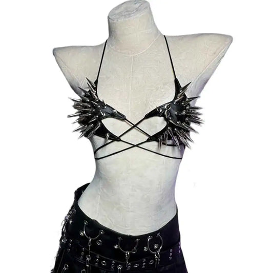 Spiked Goth Top