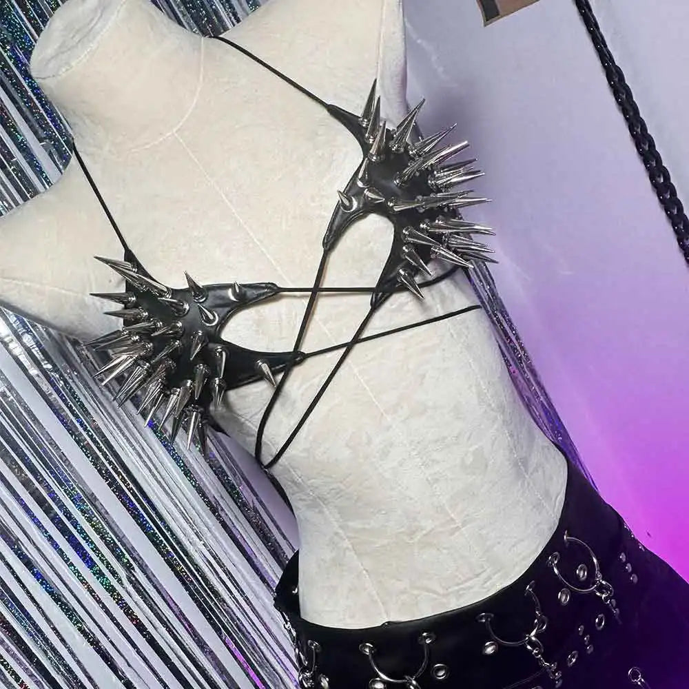 Spiked Goth Top