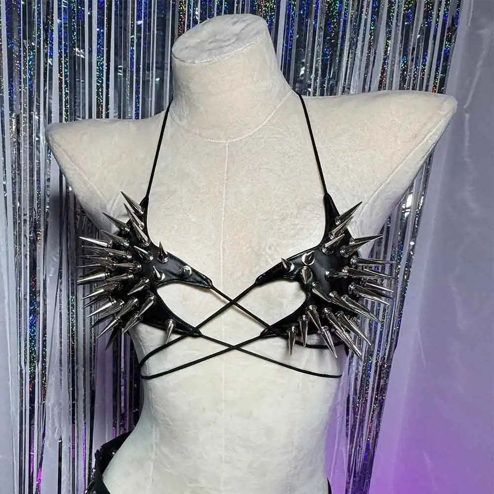 Spiked Goth Top