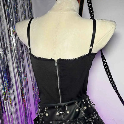 Spider Bow Halter Top