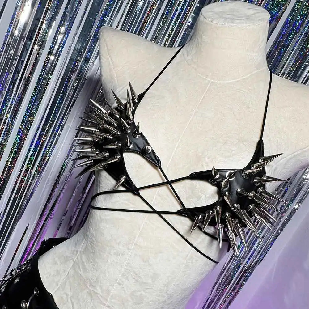 Spiked Goth Top