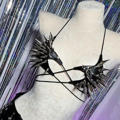 Spiked Goth Top