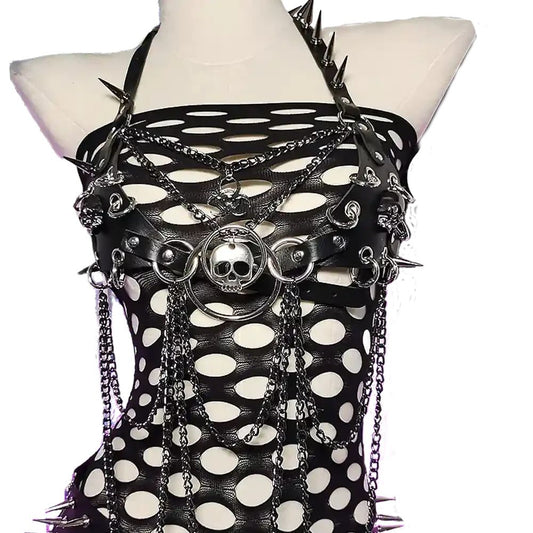 Mesh Goth Halter
